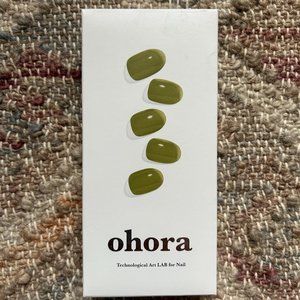Ohora semi-cured gel nail strips--N tint khaki--full set, NWT